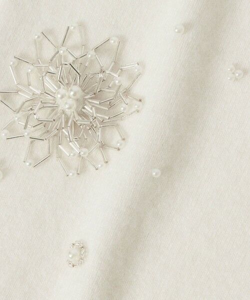 allureville / アルアバイル ニット・セーター | 【LOULOU WILLOUGHBY】ビーズフラワージレ | 詳細6