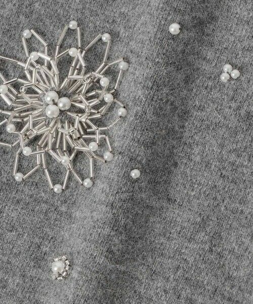 allureville / アルアバイル ニット・セーター | 【LOULOU WILLOUGHBY】ビーズフラワージレ | 詳細21