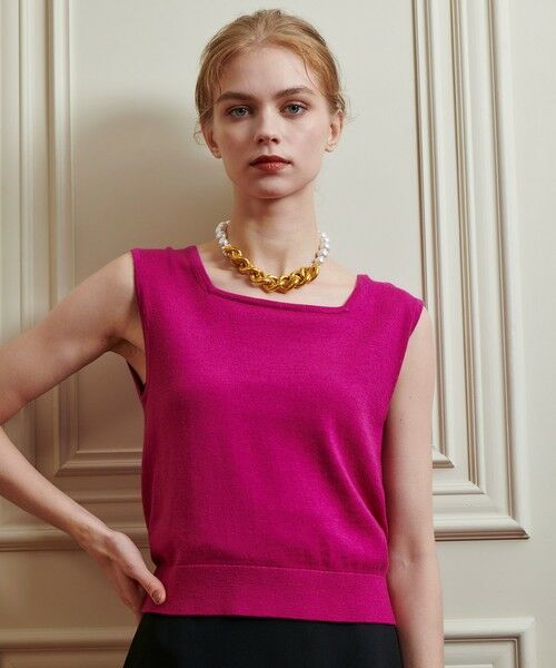 allureville / アルアバイル ニット・セーター | 【LOULOU WILLOUGHBY】メリノウールプルオーバー | 詳細5