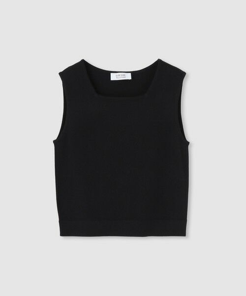 allureville/アルアバイル 【LOULOU WILLOUGHBY】メリノウールプルオーバー ブラック (95) 02(M)