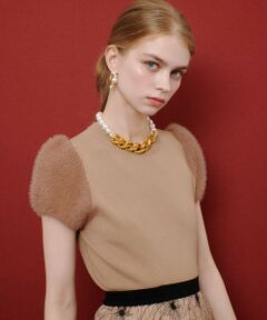 allureville / アルアバイル ニット・セーター | WEB限定【LOULOU WILLOUGHBY】フェザースリーブプルオーバー