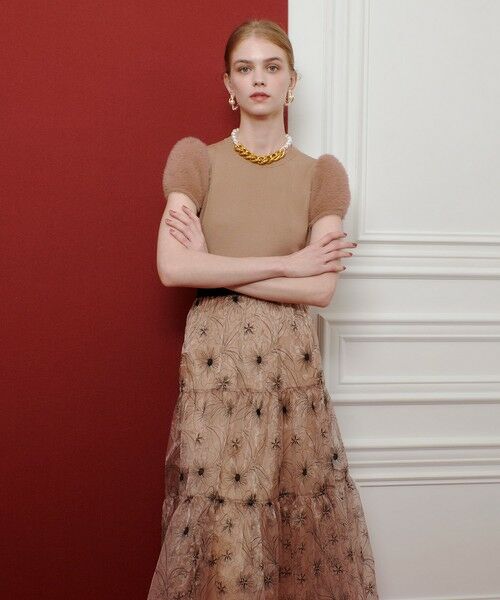 allureville / アルアバイル ニット・セーター | WEB限定【LOULOU WILLOUGHBY】フェザースリーブプルオーバー | 詳細10