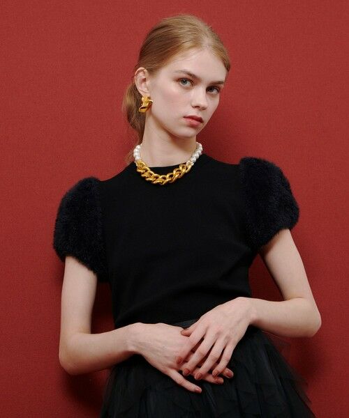 allureville / アルアバイル ニット・セーター | WEB限定【LOULOU WILLOUGHBY】フェザースリーブプルオーバー | 詳細23