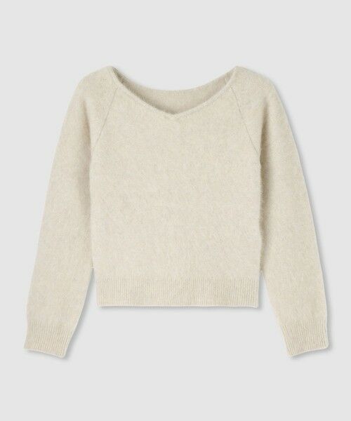 allureville / アルアバイル ニット・セーター | 【LOULOU WILLOUGHBY】カシミヤブレンドファー加工プルオーバー | 詳細6