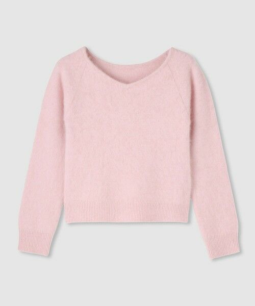 allureville / アルアバイル ニット・セーター | 【LOULOU WILLOUGHBY】カシミヤブレンドファー加工プルオーバー | 詳細13
