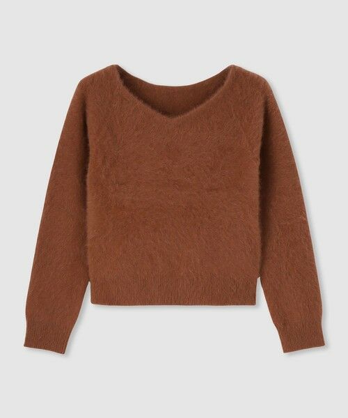 allureville / アルアバイル ニット・セーター | 【LOULOU WILLOUGHBY】カシミヤブレンドファー加工プルオーバー | 詳細19