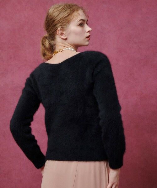 allureville / アルアバイル ニット・セーター | 【LOULOU WILLOUGHBY】カシミヤブレンドファー加工プルオーバー | 詳細26