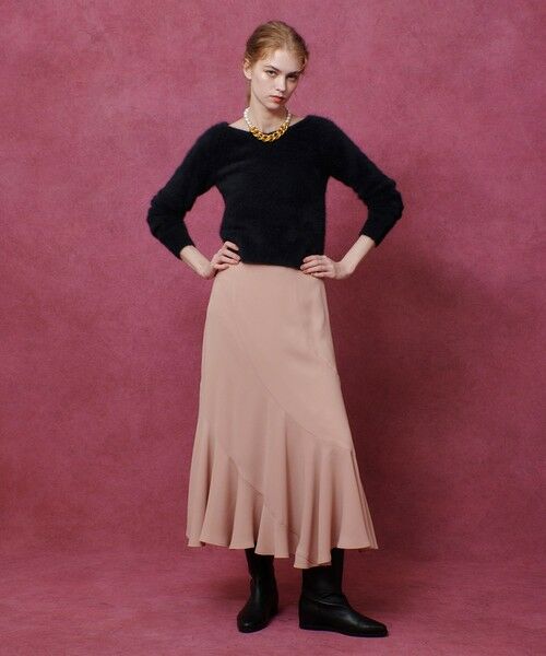 allureville / アルアバイル ニット・セーター | 【LOULOU WILLOUGHBY】カシミヤブレンドファー加工プルオーバー | 詳細27