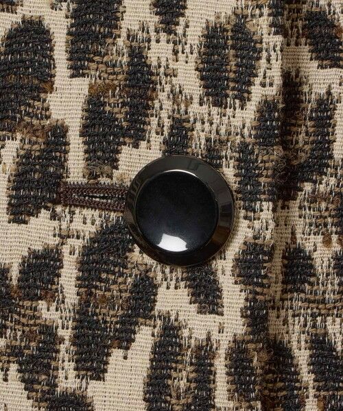 allureville / アルアバイル ダッフルコート | 【LOULOU WILLOUGHBY】ARGENTIレオパードJQコート | 詳細12