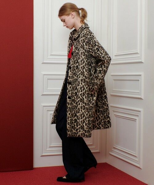 allureville / アルアバイル ダッフルコート | 【LOULOU WILLOUGHBY】ARGENTIレオパードJQコート | 詳細6
