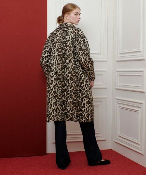 allureville / アルアバイル ダッフルコート | 【LOULOU WILLOUGHBY】ARGENTIレオパードJQコート | 詳細7