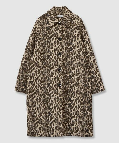 allureville / アルアバイル ダッフルコート | 【LOULOU WILLOUGHBY】ARGENTIレオパードJQコート | 詳細8