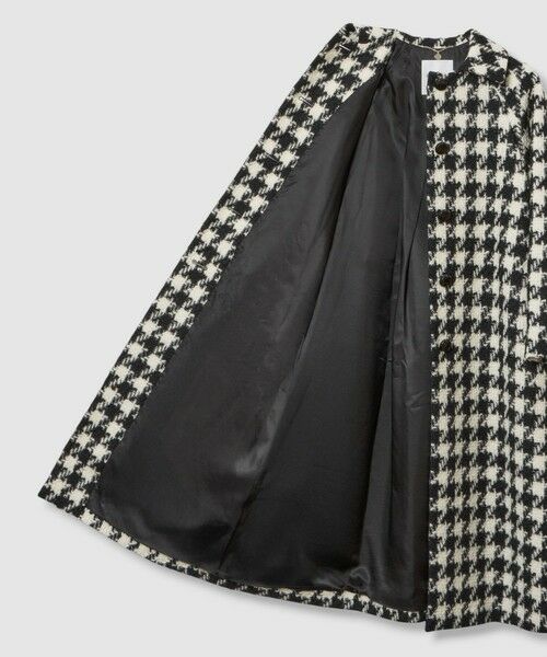 allureville / アルアバイル ダッフルコート | 【LOULOU WILLOUGHBY】ロービング千鳥ロングコート | 詳細12