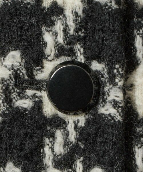 allureville / アルアバイル ダッフルコート | 【LOULOU WILLOUGHBY】ロービング千鳥ロングコート | 詳細13