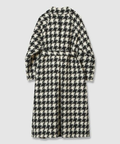 allureville / アルアバイル ダッフルコート | 【LOULOU WILLOUGHBY】ロービング千鳥ロングコート | 詳細7