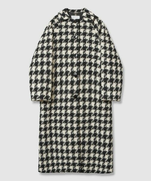 allureville / アルアバイル ダッフルコート | 【LOULOU WILLOUGHBY】ロービング千鳥ロングコート | 詳細8