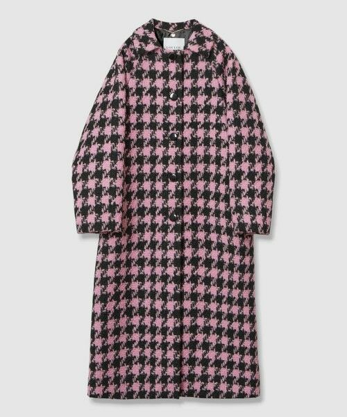 allureville / アルアバイル ダッフルコート | 【LOULOU WILLOUGHBY】ロービング千鳥ロングコート | 詳細20