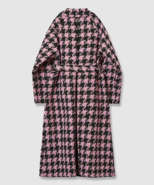 allureville / アルアバイル ダッフルコート | 【LOULOU WILLOUGHBY】ロービング千鳥ロングコート | 詳細21