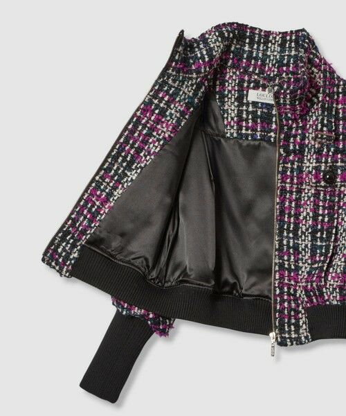 allureville / アルアバイル ブルゾン | 【LOULOU WILLOUGHBY】CLARENSONツイードブルゾン | 詳細10