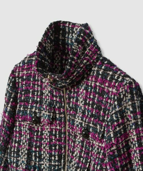 allureville / アルアバイル ブルゾン | 【LOULOU WILLOUGHBY】CLARENSONツイードブルゾン | 詳細7