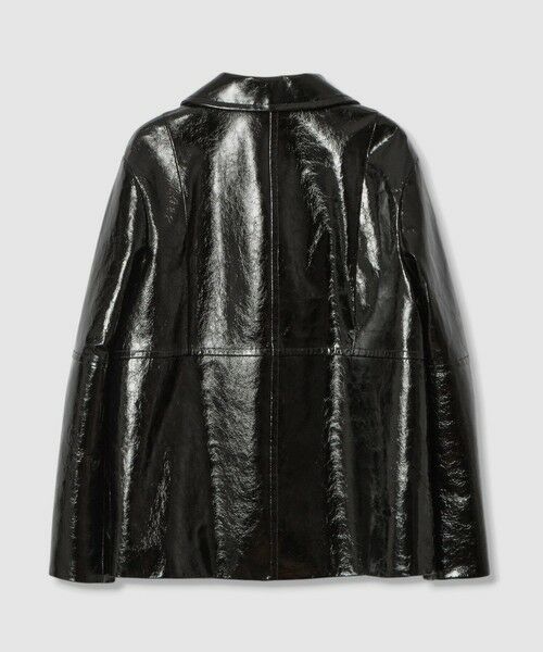 allureville / アルアバイル ブルゾン | 【LOULOU WILLOUGHBY】クラッシュエナメルレザーブルゾン | 詳細6