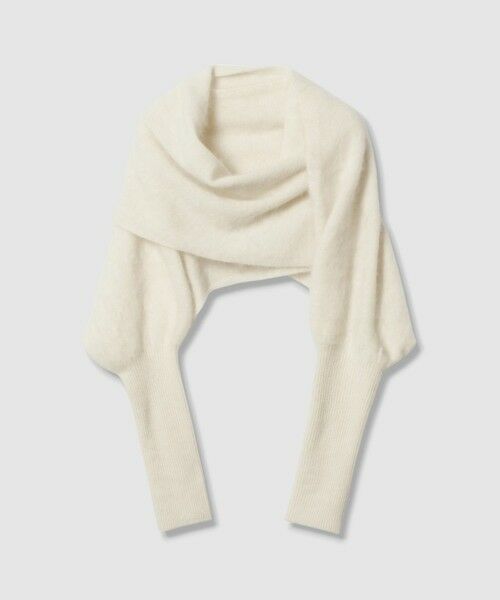 allureville / アルアバイル マフラー・ショール・スヌード・ストール | 【LOULOU WILLOUGHBY】クロスアームニット | 詳細6