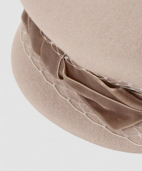 allureville / アルアバイル ハンチング・キャスケット・ベレー帽 | 【LOULOU WILLOUGHBY】ベロアリボンキャスケット | 詳細2