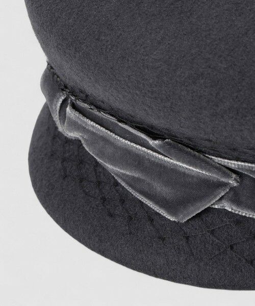 allureville / アルアバイル ハンチング・キャスケット・ベレー帽 | 【LOULOU WILLOUGHBY】ベロアリボンキャスケット | 詳細11