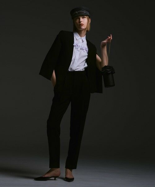 allureville / アルアバイル ハンチング・キャスケット・ベレー帽 | 【LOULOU WILLOUGHBY】ベロアリボンキャスケット | 詳細6