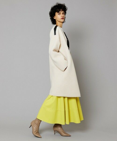 allureville / アルアバイル ダッフルコート | リバーシブルノーカラーボアコート | 詳細1