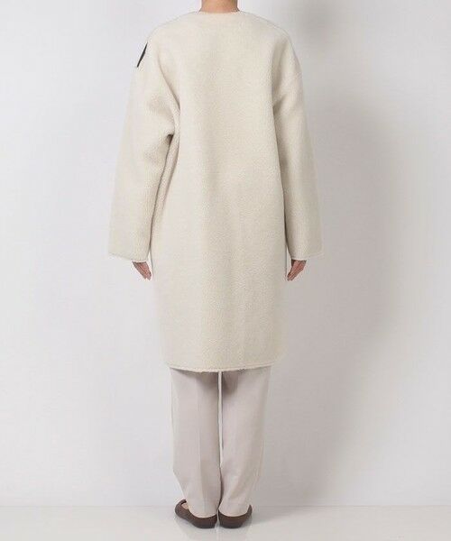 allureville / アルアバイル ダッフルコート | リバーシブルノーカラーボアコート | 詳細12