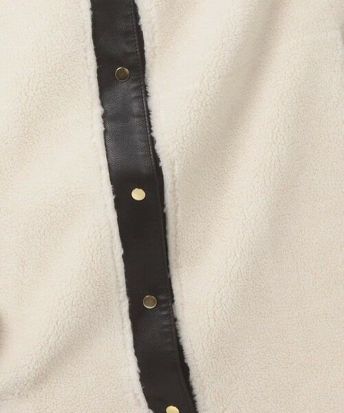 allureville / アルアバイル ダッフルコート | リバーシブルノーカラーボアコート | 詳細19