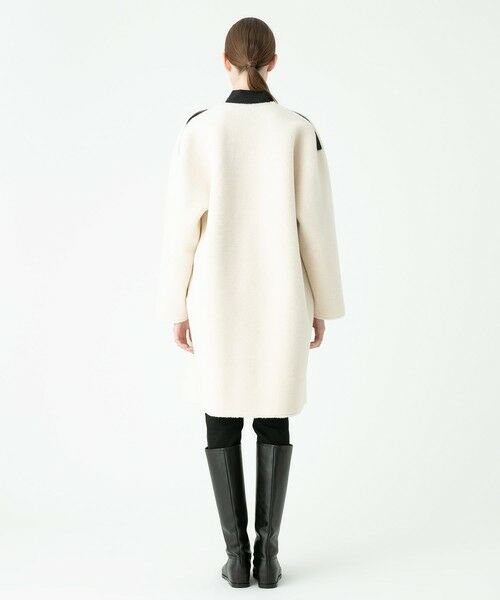 allureville / アルアバイル ダッフルコート | リバーシブルノーカラーボアコート | 詳細5