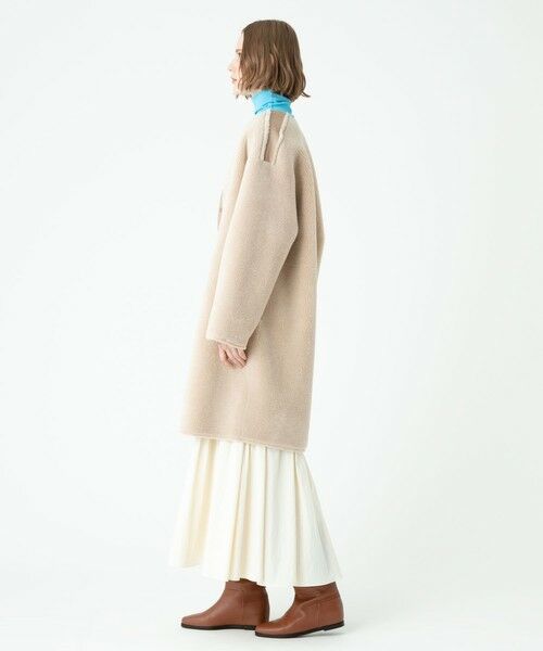 allureville / アルアバイル ダッフルコート | リバーシブルノーカラーボアコート | 詳細21