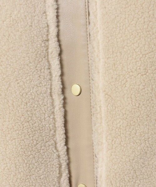 allureville / アルアバイル ダッフルコート | リバーシブルノーカラーボアコート | 詳細29