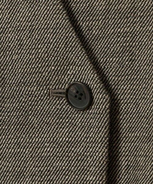 allureville / アルアバイル ノーカラージャケット | リネンウールダブルブレストジャケット | 詳細7
