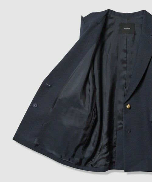 allureville / アルアバイル テーラードジャケット | ウールライクポリツイルジレジャケット | 詳細11