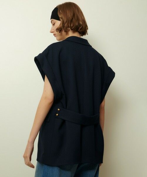 allureville / アルアバイル テーラードジャケット | ウールライクポリツイルジレジャケット | 詳細2