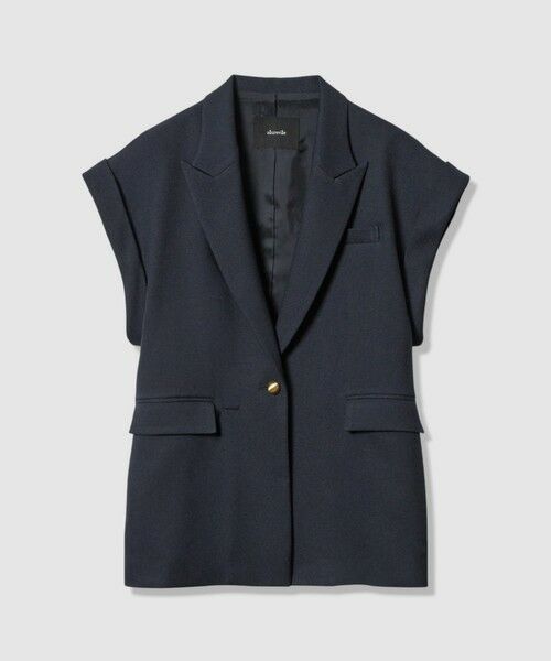 allureville / アルアバイル テーラードジャケット | ウールライクポリツイルジレジャケット | 詳細4