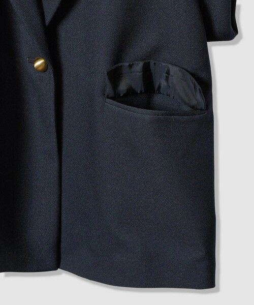 allureville / アルアバイル テーラードジャケット | ウールライクポリツイルジレジャケット | 詳細7