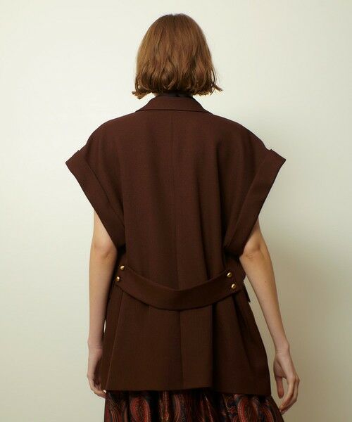 allureville / アルアバイル テーラードジャケット | ウールライクポリツイルジレジャケット | 詳細13