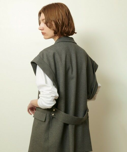 allureville / アルアバイル テーラードジャケット | ウールライクポリツイルジレジャケット | 詳細20