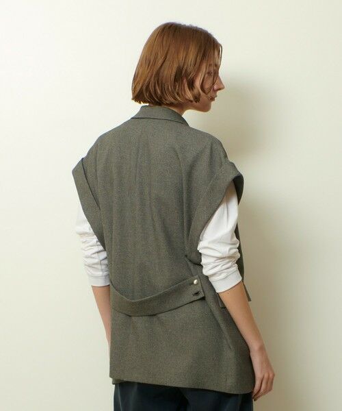 allureville / アルアバイル テーラードジャケット | ウールライクポリツイルジレジャケット | 詳細21