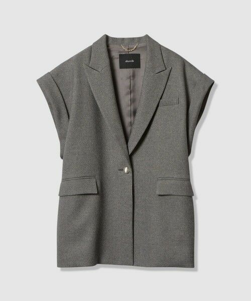 allureville / アルアバイル テーラードジャケット | ウールライクポリツイルジレジャケット | 詳細22