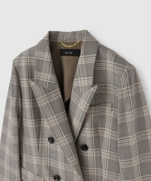 allureville / アルアバイル テーラードジャケット | TRストレッチダブルジャケット | 詳細11