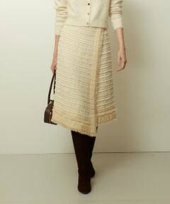 allureville / アルアバイル ミニ・ひざ丈スカート | ジオリカラップスカート