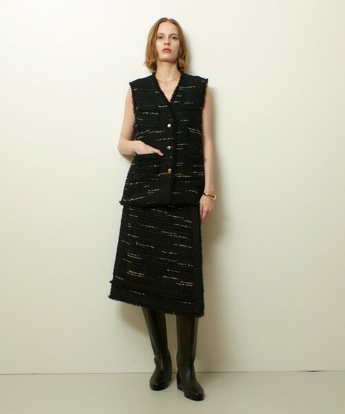 allureville / アルアバイル ミニ・ひざ丈スカート | ジオリカラップスカート | 詳細11