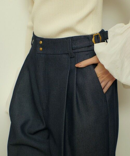 allureville / アルアバイル デニムパンツ | リジッドデニムライクパンツ | 詳細3