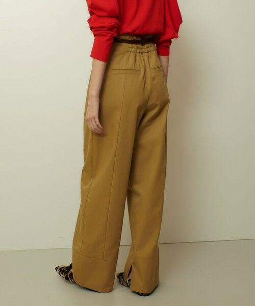 allureville / アルアバイル その他パンツ | ミリタリーツイルハイウェストパンツ | 詳細3