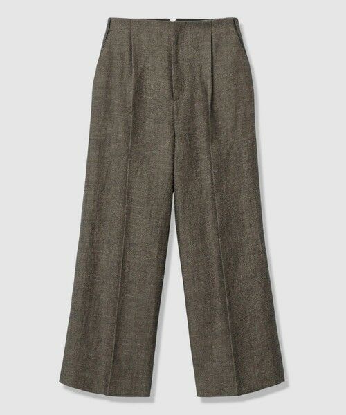 allureville / アルアバイル その他パンツ | リネンウールストレートパンツ | 詳細4
